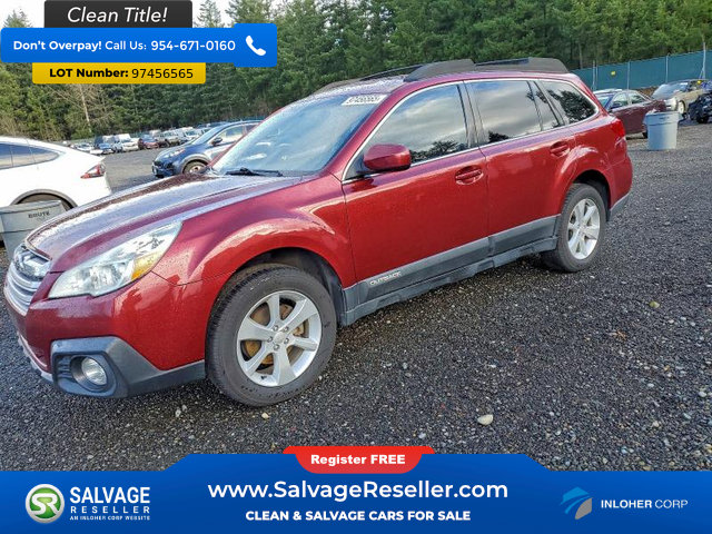 Used 2013 Subaru Outback 2.5i Premium w/ All-Weather Pkg image 1