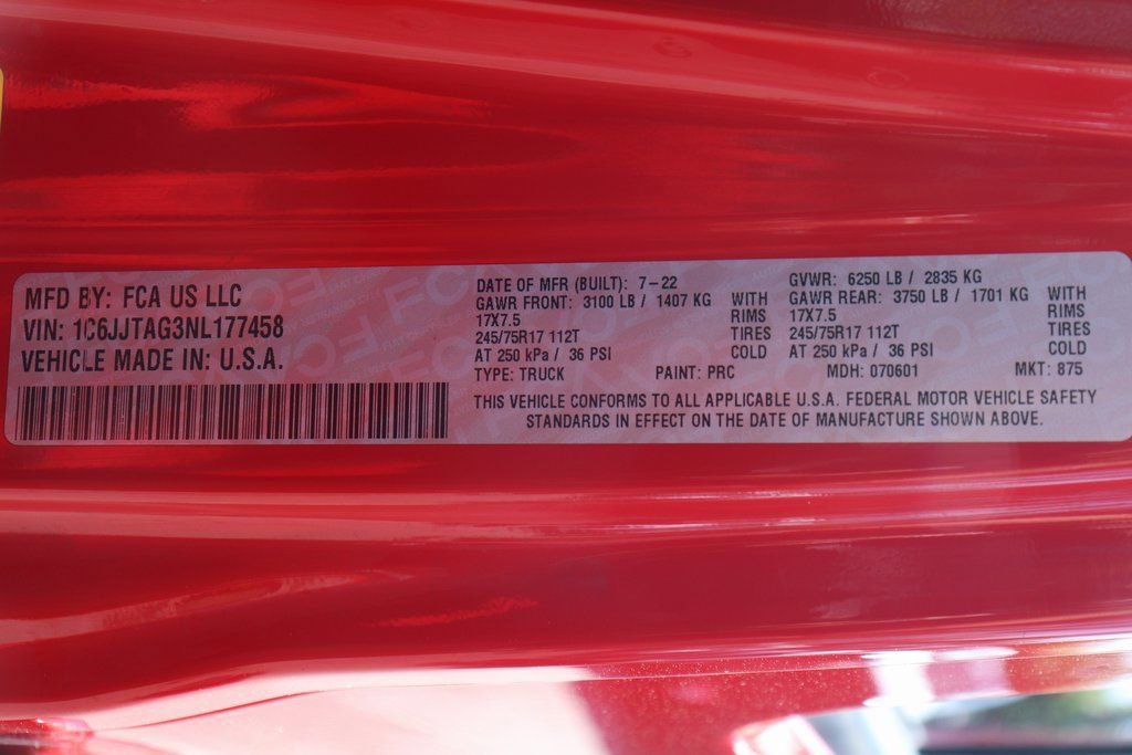 Used 2022 Jeep Gladiator Sport image 50