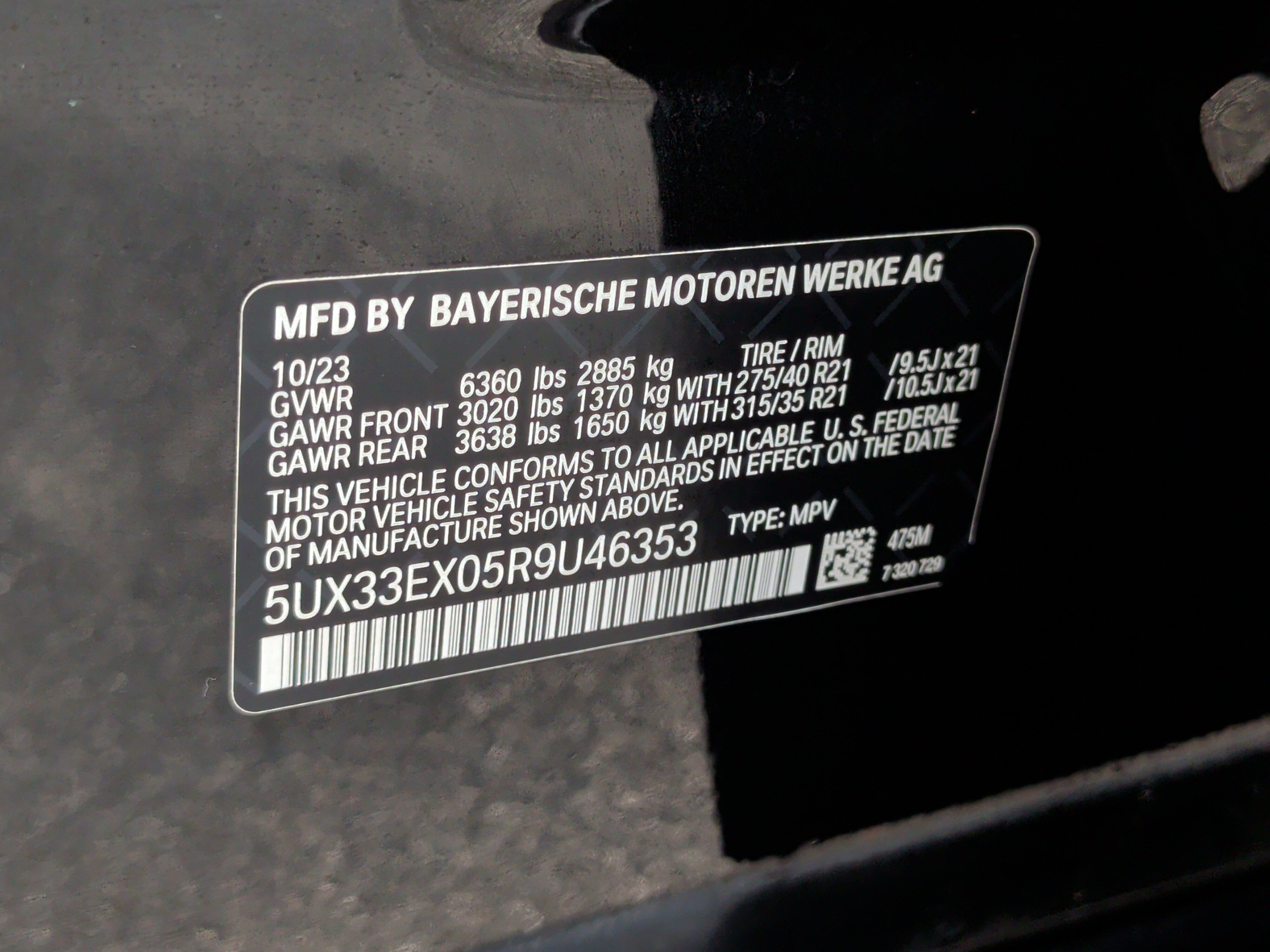 Used 2024 BMW X6 xDrive40i w/ M Sport Professional Package AWD/4WD image 42