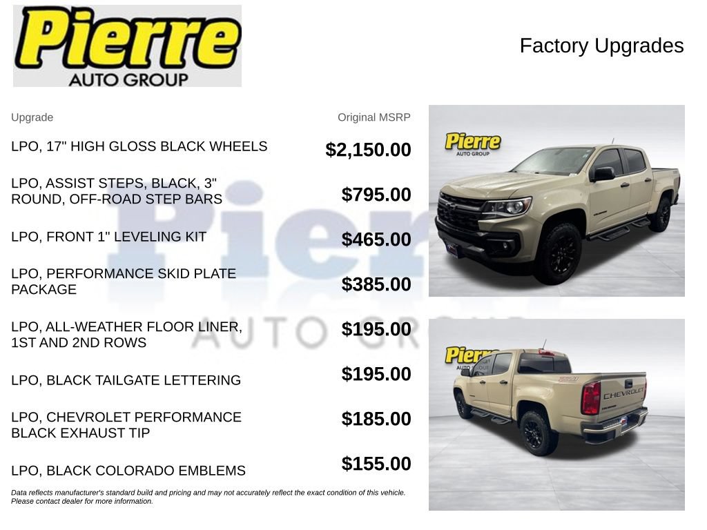 Used 2022 Chevrolet Colorado Z71 AWD/4WD image 13
