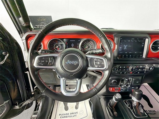 Used 2021 Jeep Wrangler Unlimited Rubicon w/ Uconnect 4C Nav & Sound Group image 11