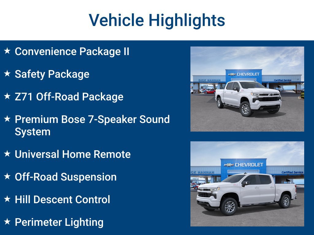 New 2026 Chevrolet Silverado 1500 RST w/ Safety Package AWD/4WD image 3