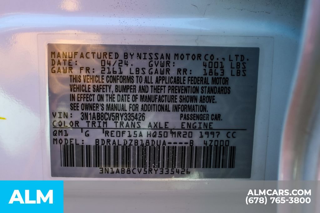 Used 2024 Nissan Sentra SV FWD image 35