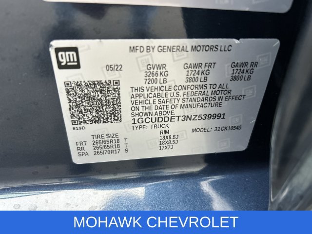 Certified 2022 Chevrolet Silverado 1500 LT w/ Protection Package AWD/4WD image 34