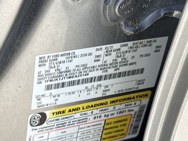 Certified 2021 Ford Expedition Max XLT image 41