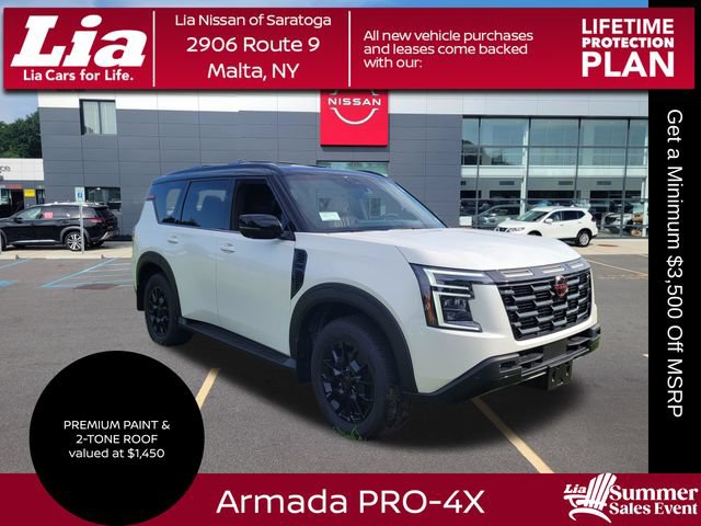 New 2026 Nissan Armada PRO-4X w/ Captain's Chari Seat Package