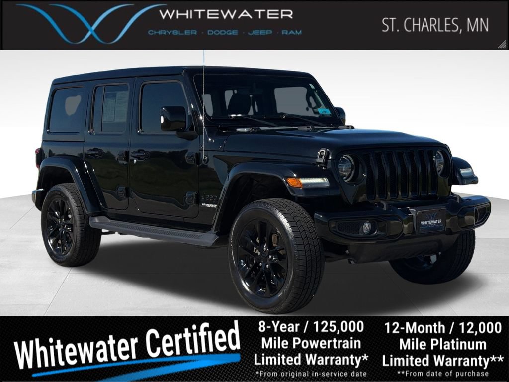 Used 2022 Jeep Wrangler Unlimited Sahara AWD/4WD image 1