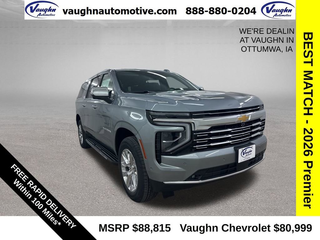 New 2026 Chevrolet Suburban Premier