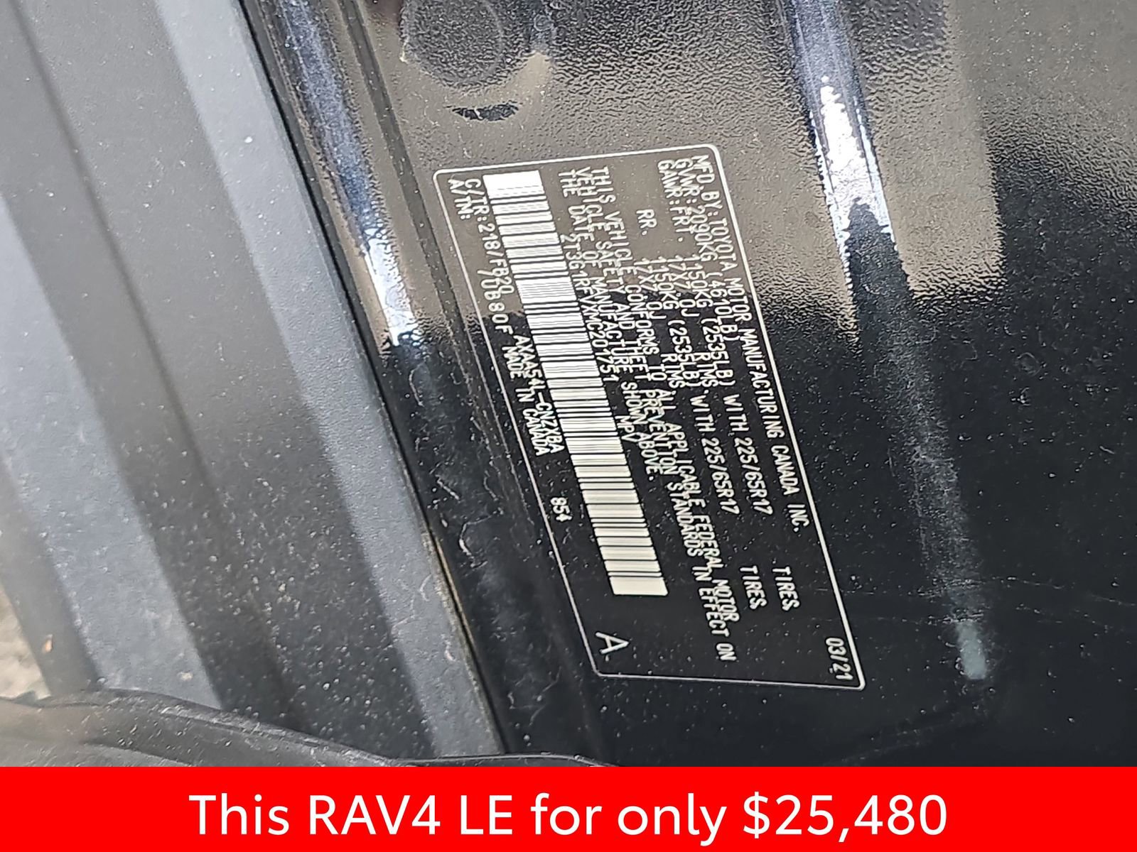 Used 2021 Toyota RAV4 LE image 41