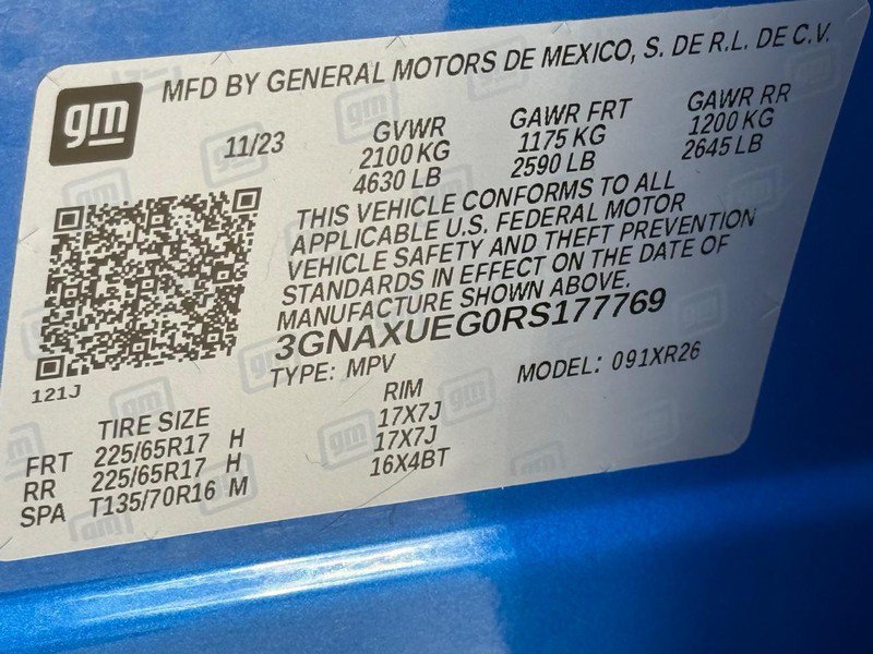 Used 2024 Chevrolet Equinox LT w/ LPO, Floor Liner Package AWD/4WD image 28