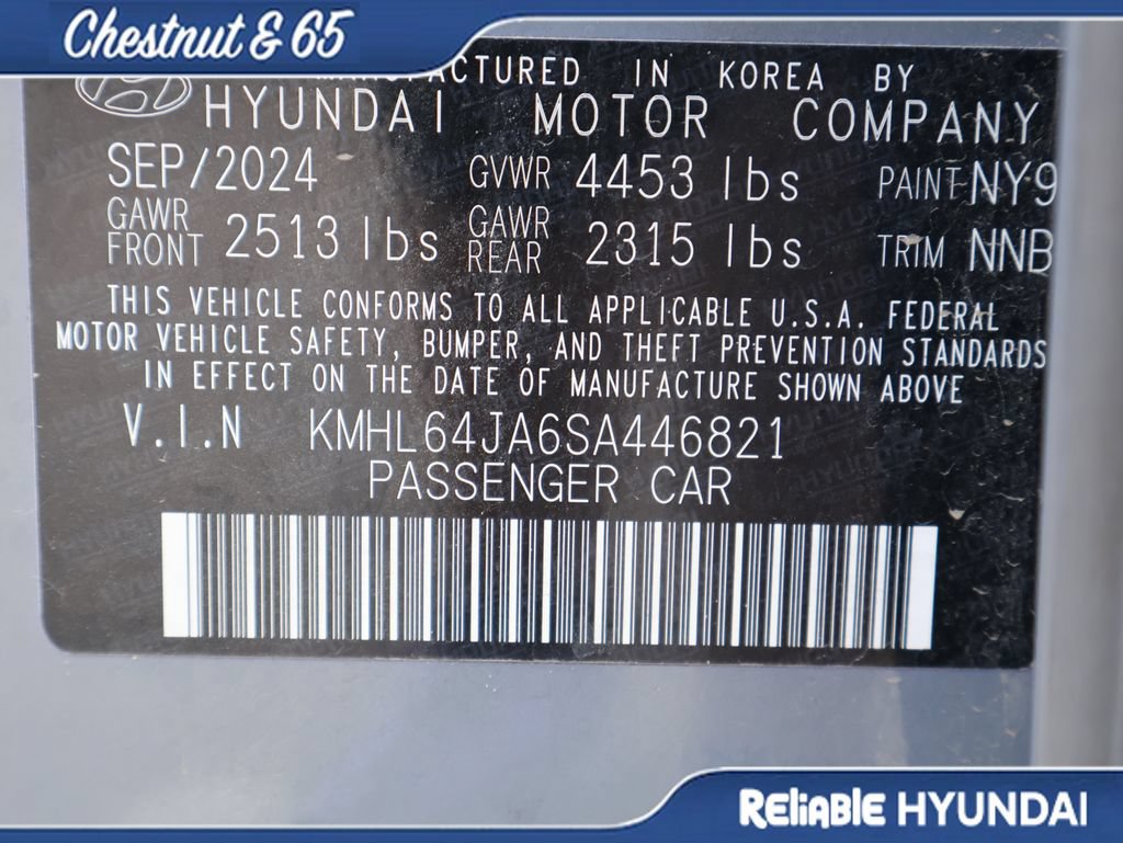 Certified 2025 Hyundai Sonata SEL FWD image 41