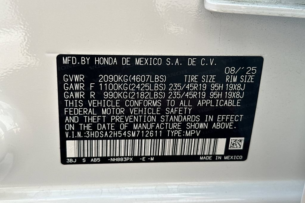 Certified 2025 Acura ADX A-Spec AWD/4WD image 30