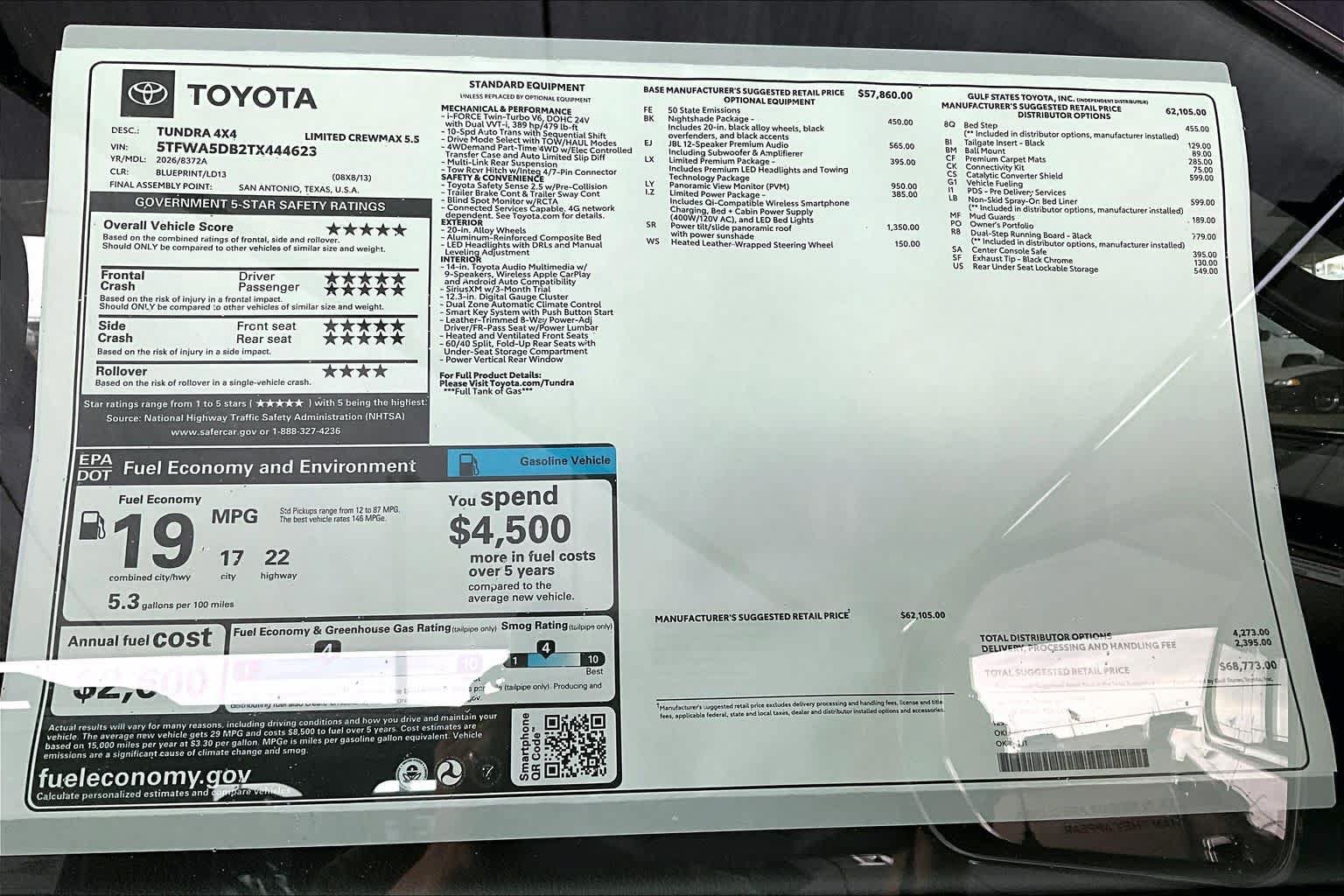 New 2026 Toyota Tundra Limited AWD/4WD image 19