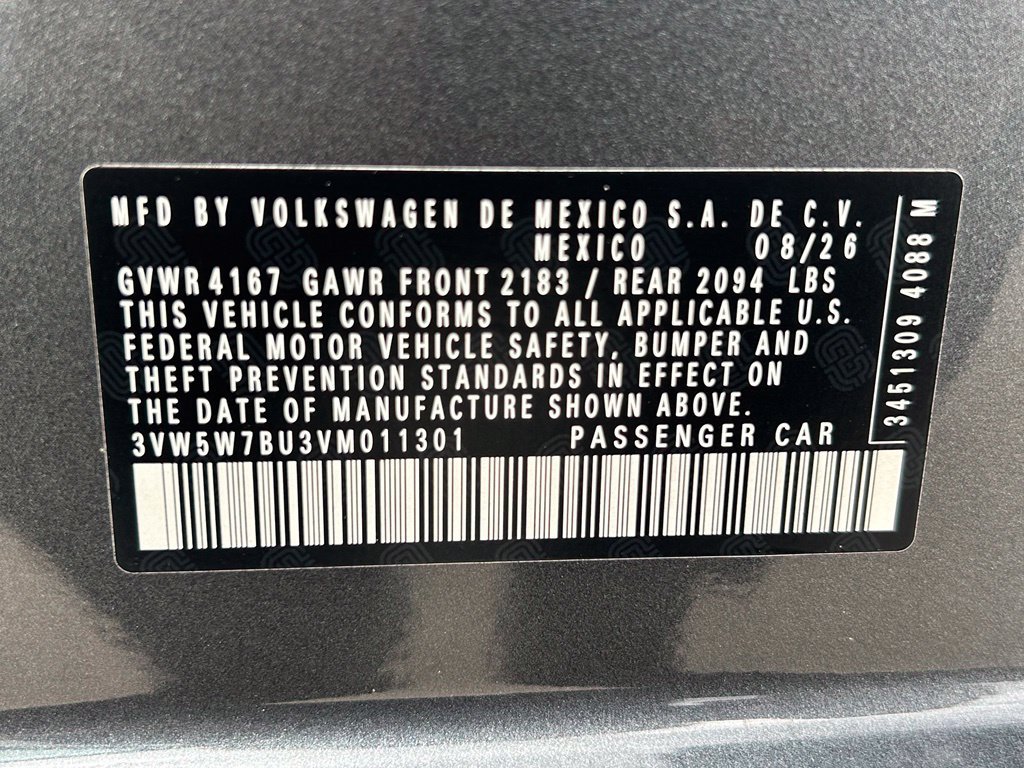 New 2027 Volkswagen Jetta S FWD image 48