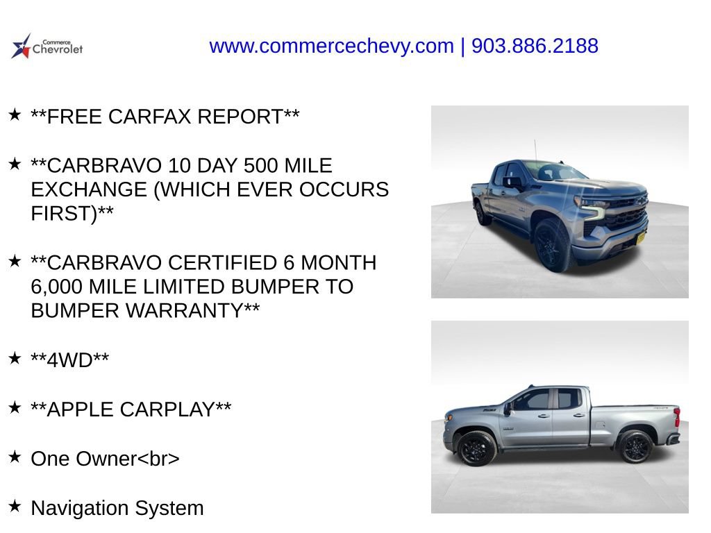 Certified 2026 Chevrolet Silverado 1500 RST AWD/4WD image 4