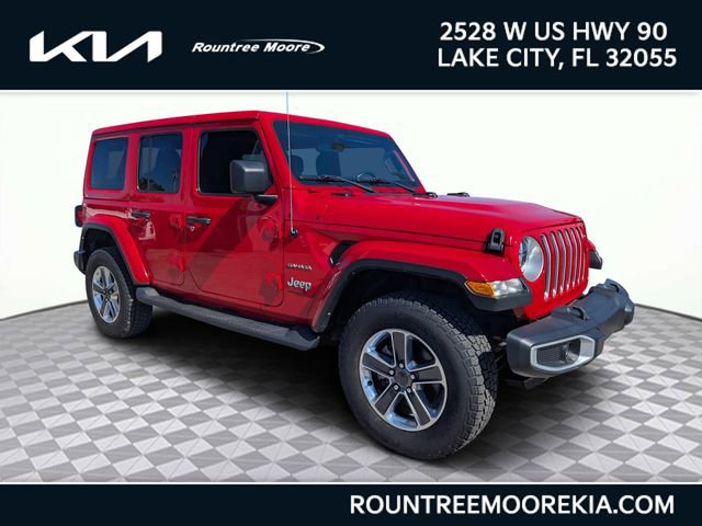 Used 2022 Jeep Wrangler Unlimited Sahara image 1