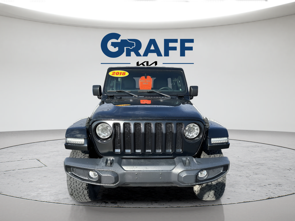 Used 2018 Jeep Wrangler Unlimited Sahara w/ Uconnect 4C Nav & Sound Group AWD/4WD image 8