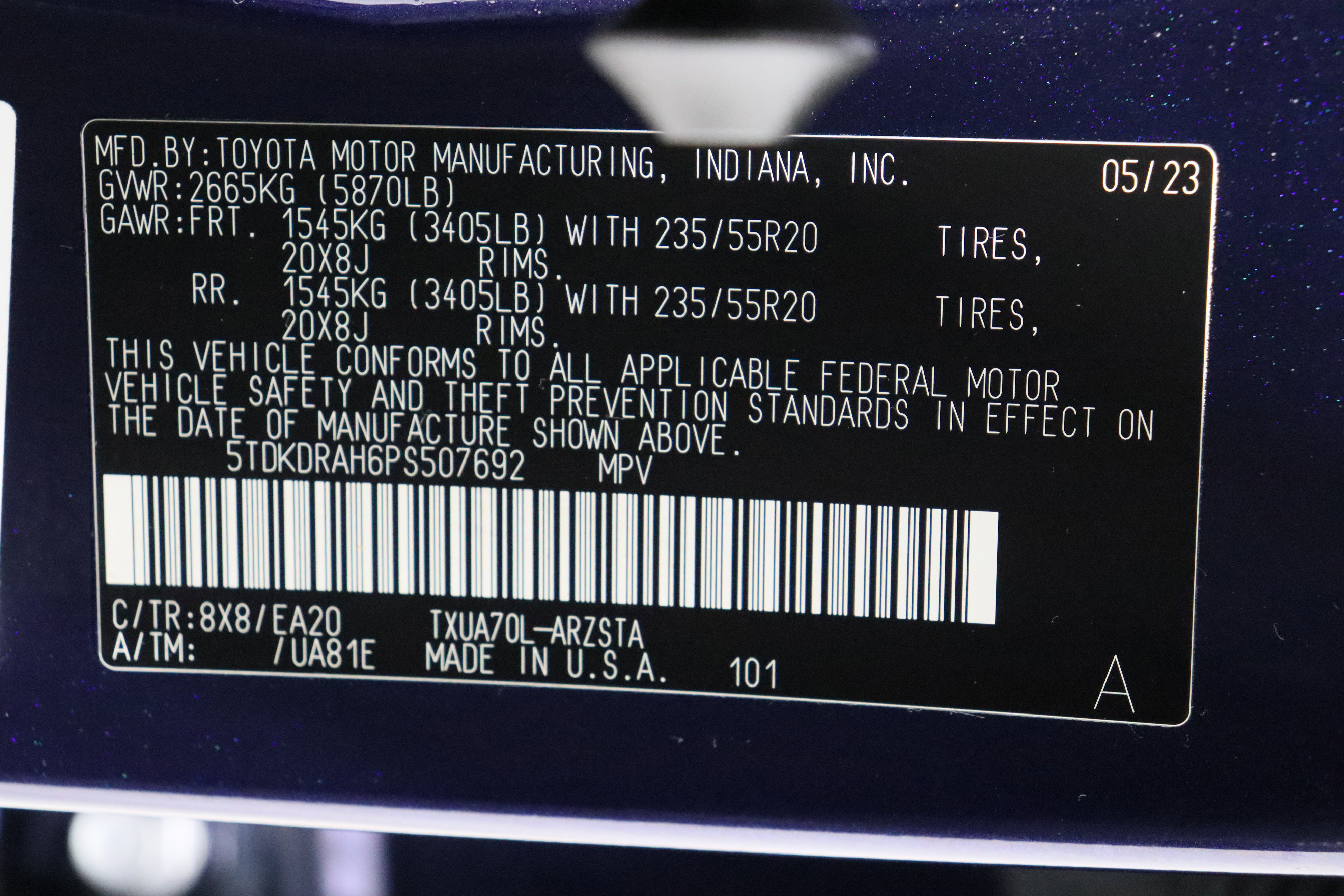 Certified 2023 Toyota Highlander XSE image 45