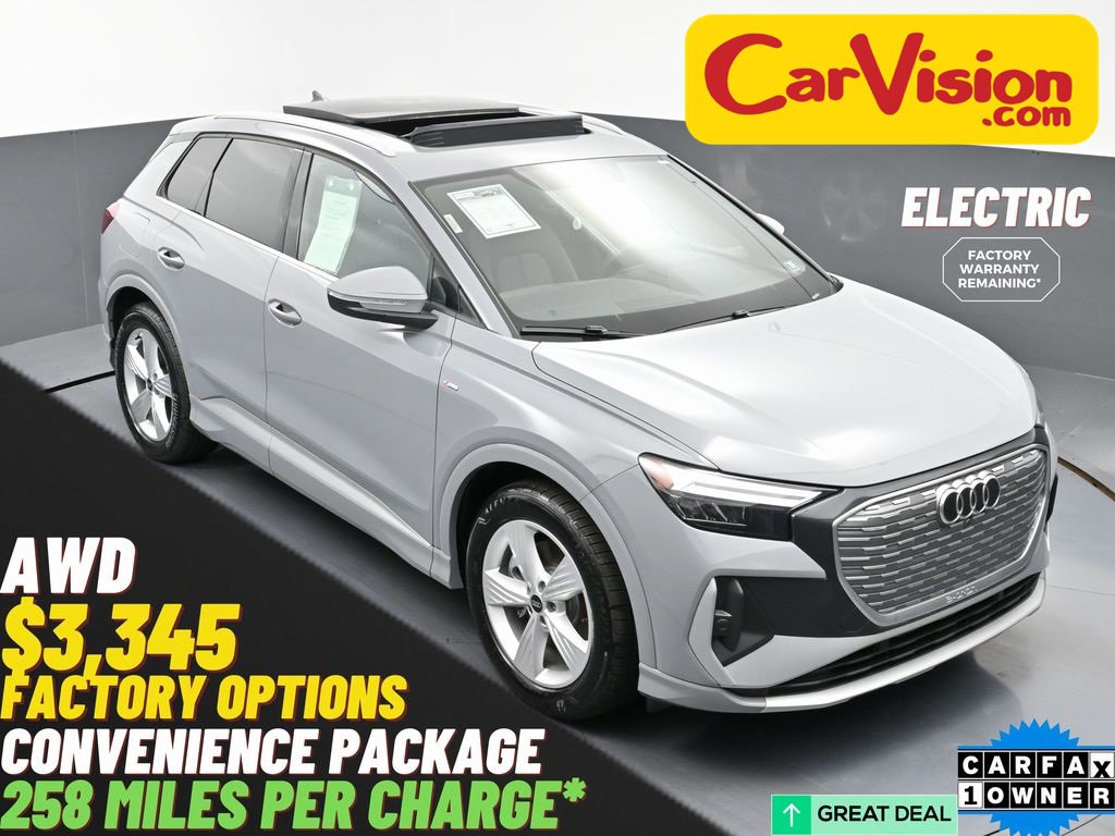 Used 2024 Audi Q4 e-tron Premium w/ Convenience Package image 1