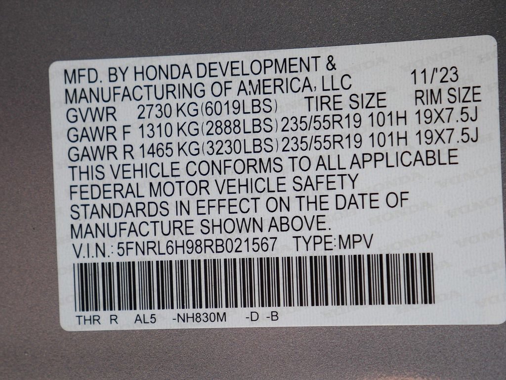 Used 2024 Honda Odyssey Elite image 73