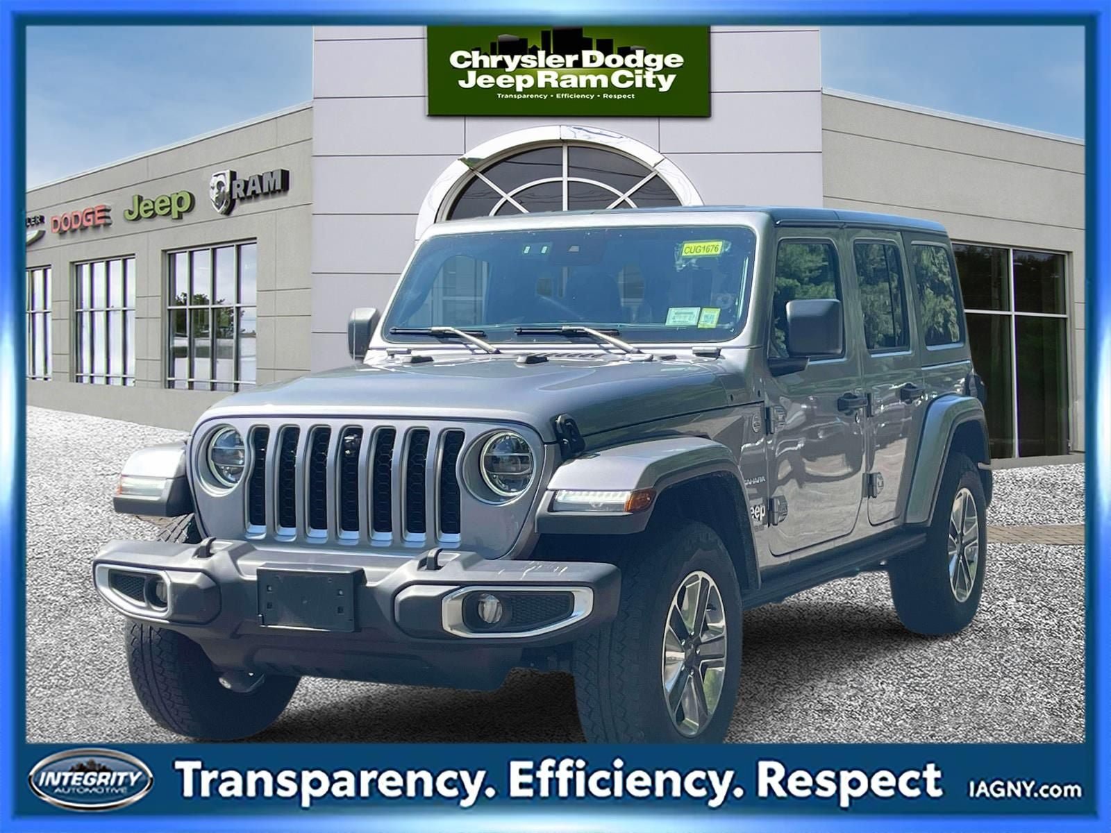 Used 2021 Jeep Wrangler Unlimited Sahara AWD/4WD image 1