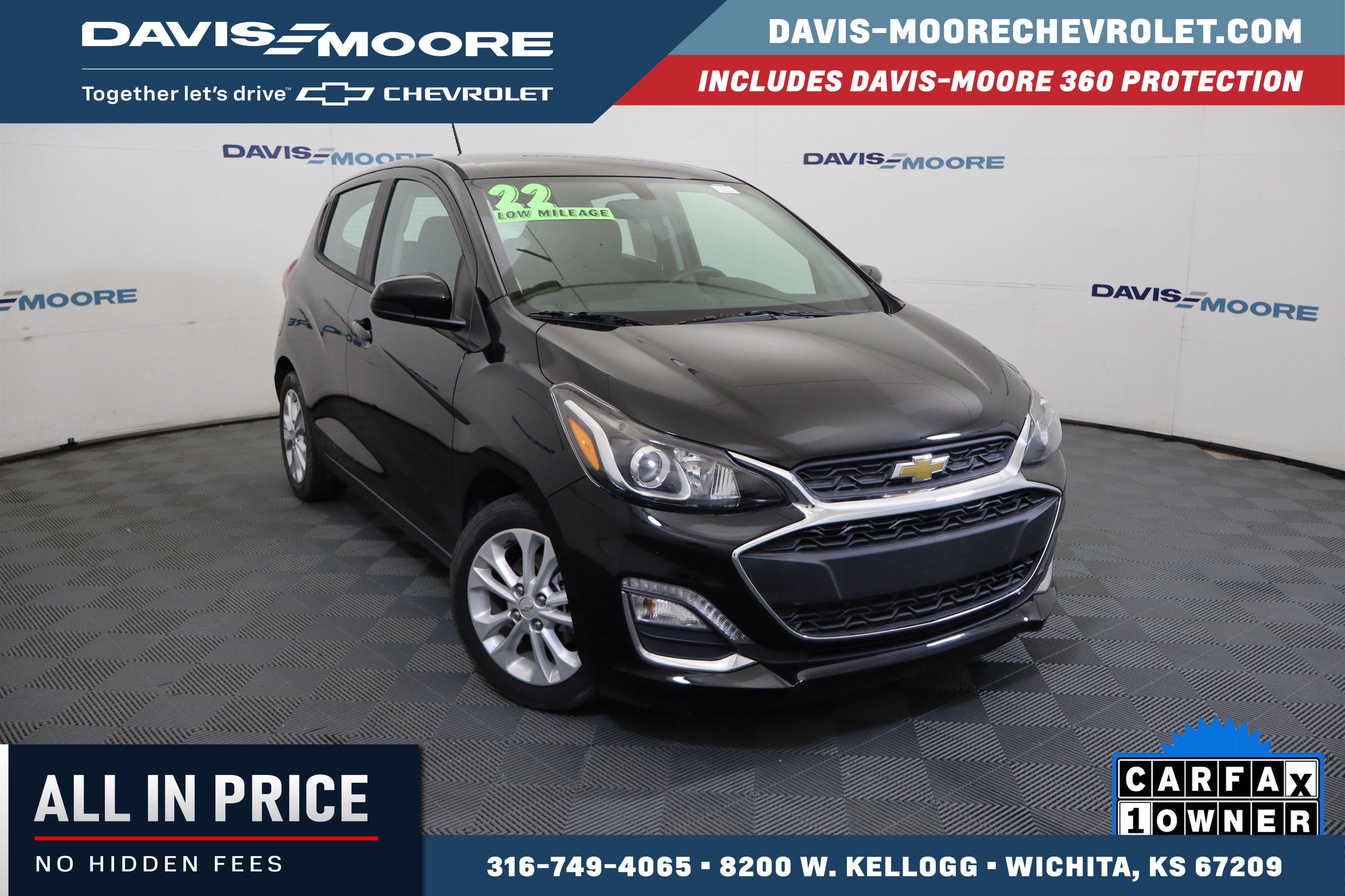 Used 2022 Chevrolet Spark LT FWD image 1