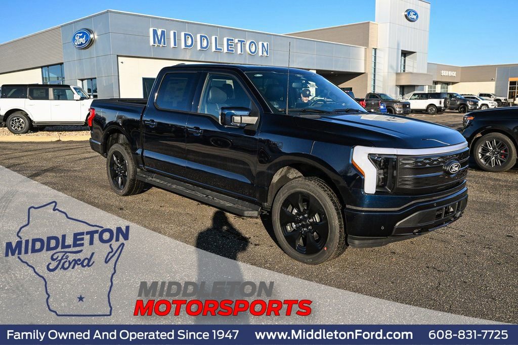 New 2025 Ford F150 Lightning Platinum w/ Dark Elements Package