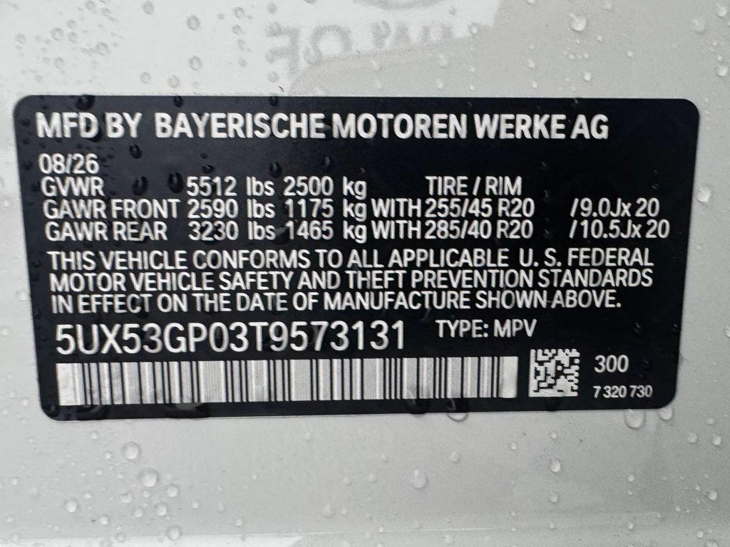 New 2026 BMW X3 xDrive30i w/ Convenience Package AWD/4WD image 21