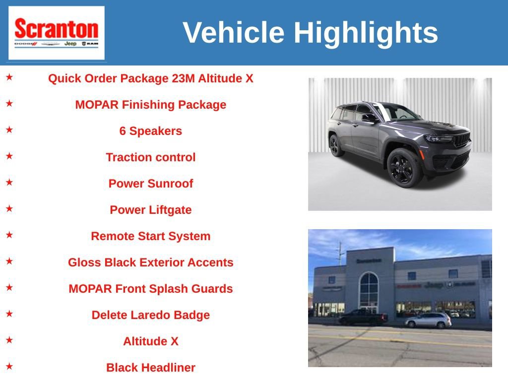 New 2025 Jeep Grand Cherokee Altitude image 6