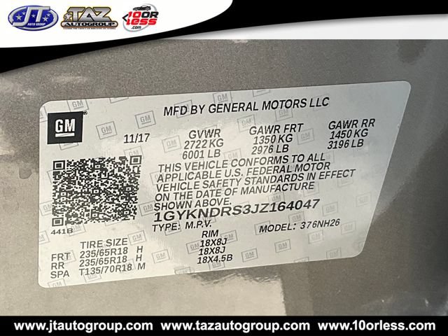 Used 2018 Cadillac XT5 Luxury w/ Driver Awareness Package AWD/4WD image 22