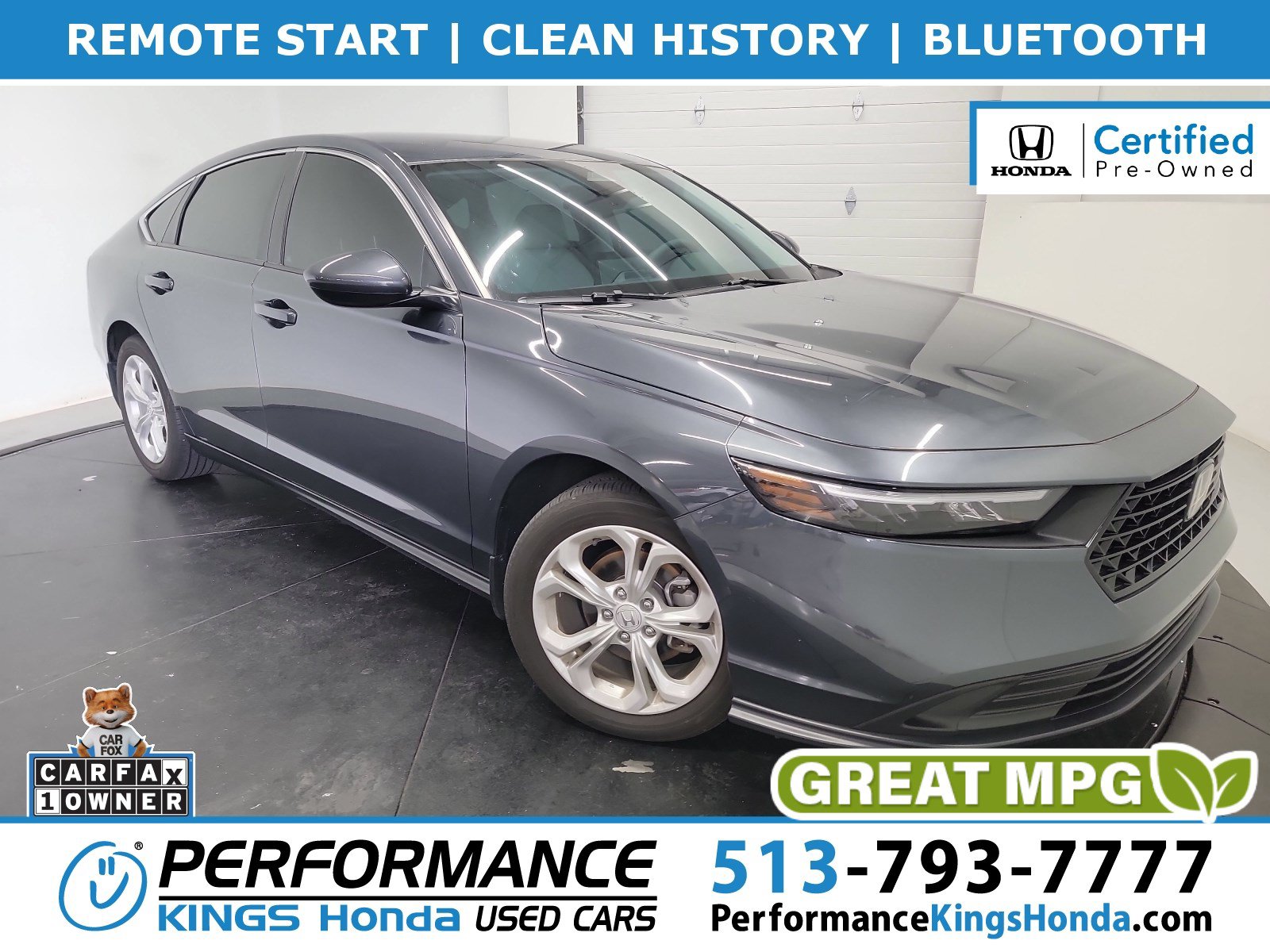 Certified 2023 Honda Accord LX image 1