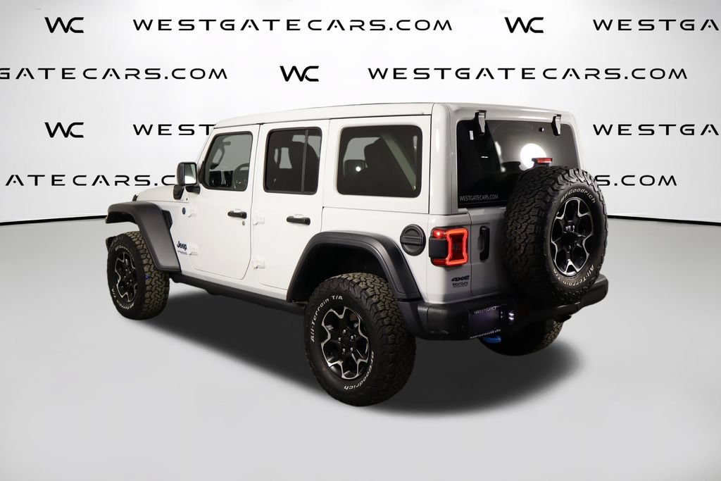 Used 2021 Jeep Wrangler Unlimited Rubicon 4xe w/ Steel Bumper Group AWD/4WD image 46
