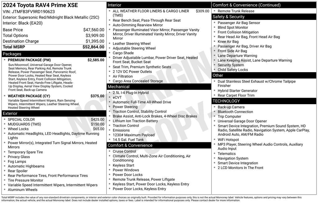 Certified 2024 Toyota RAV4 XSE w/ Premium Package AWD/4WD image 40