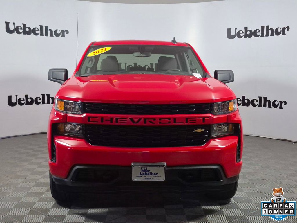 Certified 2021 Chevrolet Silverado 1500 Custom AWD/4WD image 2