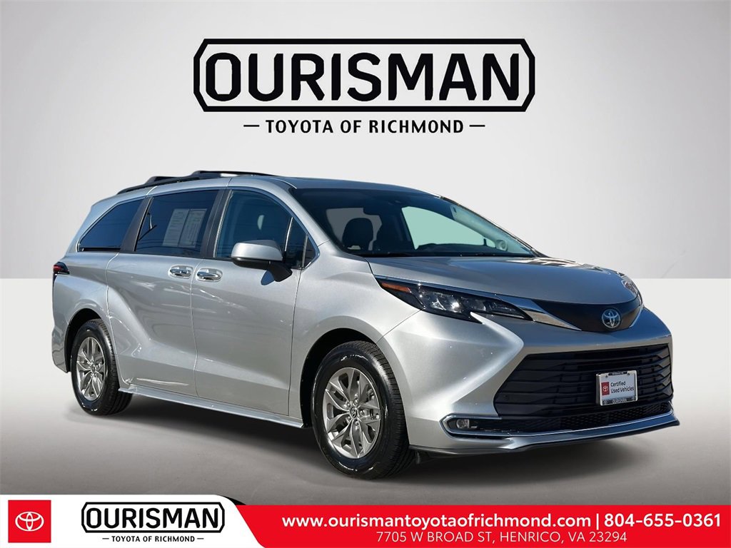 Certified 2024 Toyota Sienna XLE