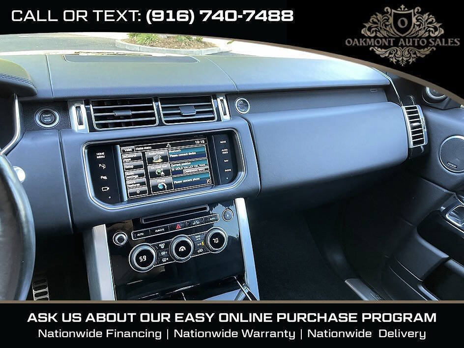 Used 2015 Land Rover Range Rover Supercharged AWD/4WD image 23