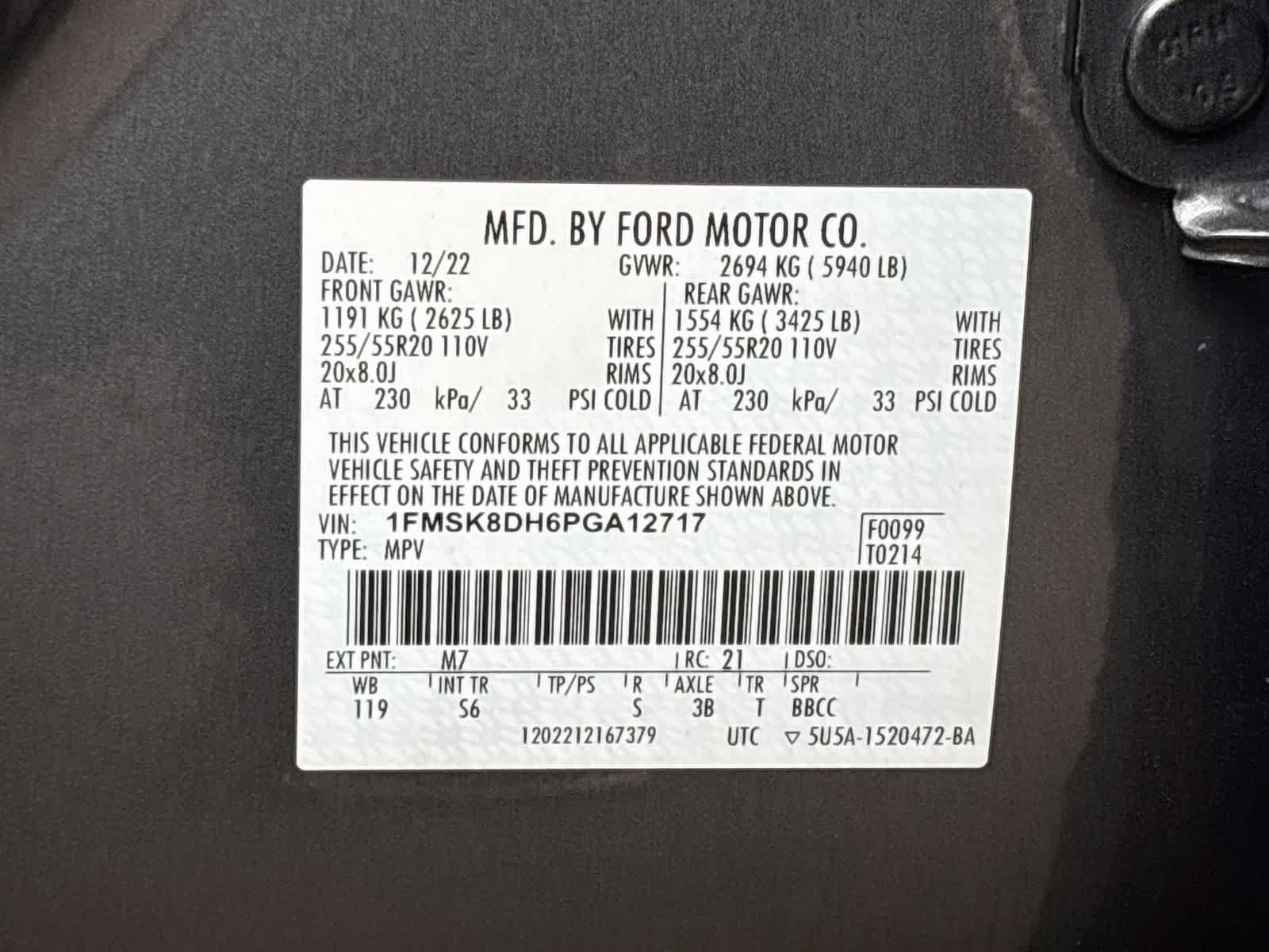 Used 2023 Ford Explorer XLT w/ Equipment Group 202A AWD/4WD image 34