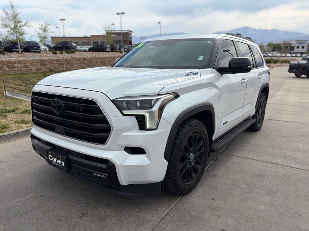Used 2024 Toyota Sequoia Limited w/ Nightshade Package AWD/4WD image 3