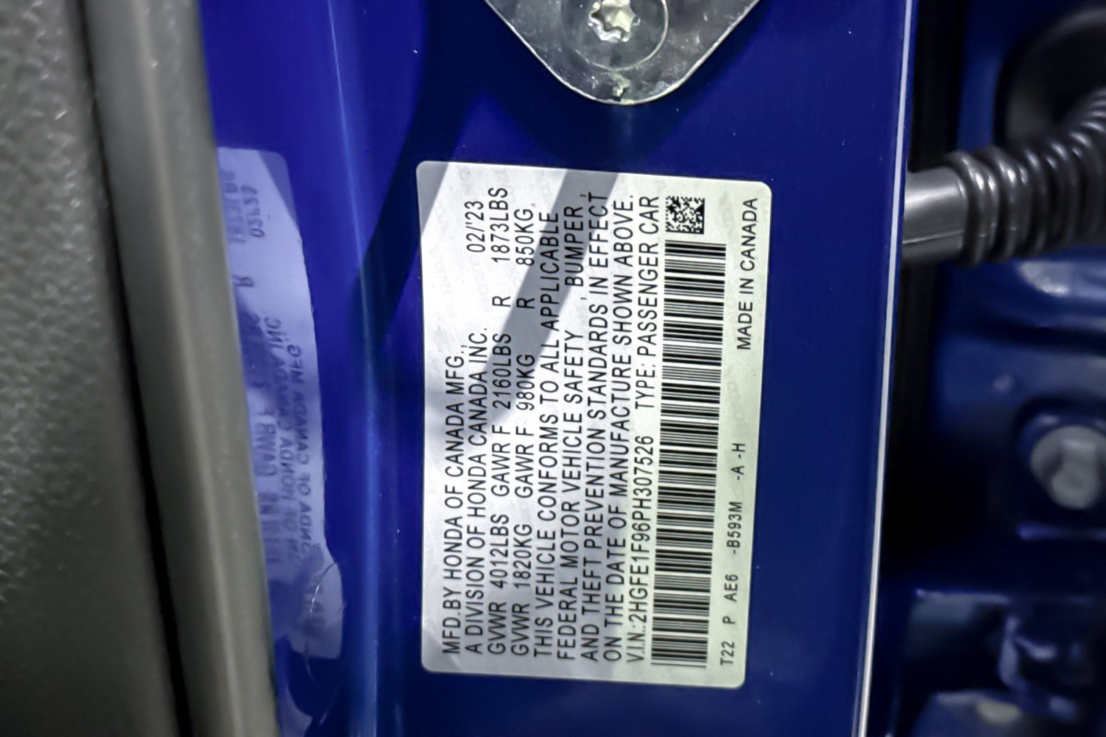 Used 2023 Honda Civic Touring image 22