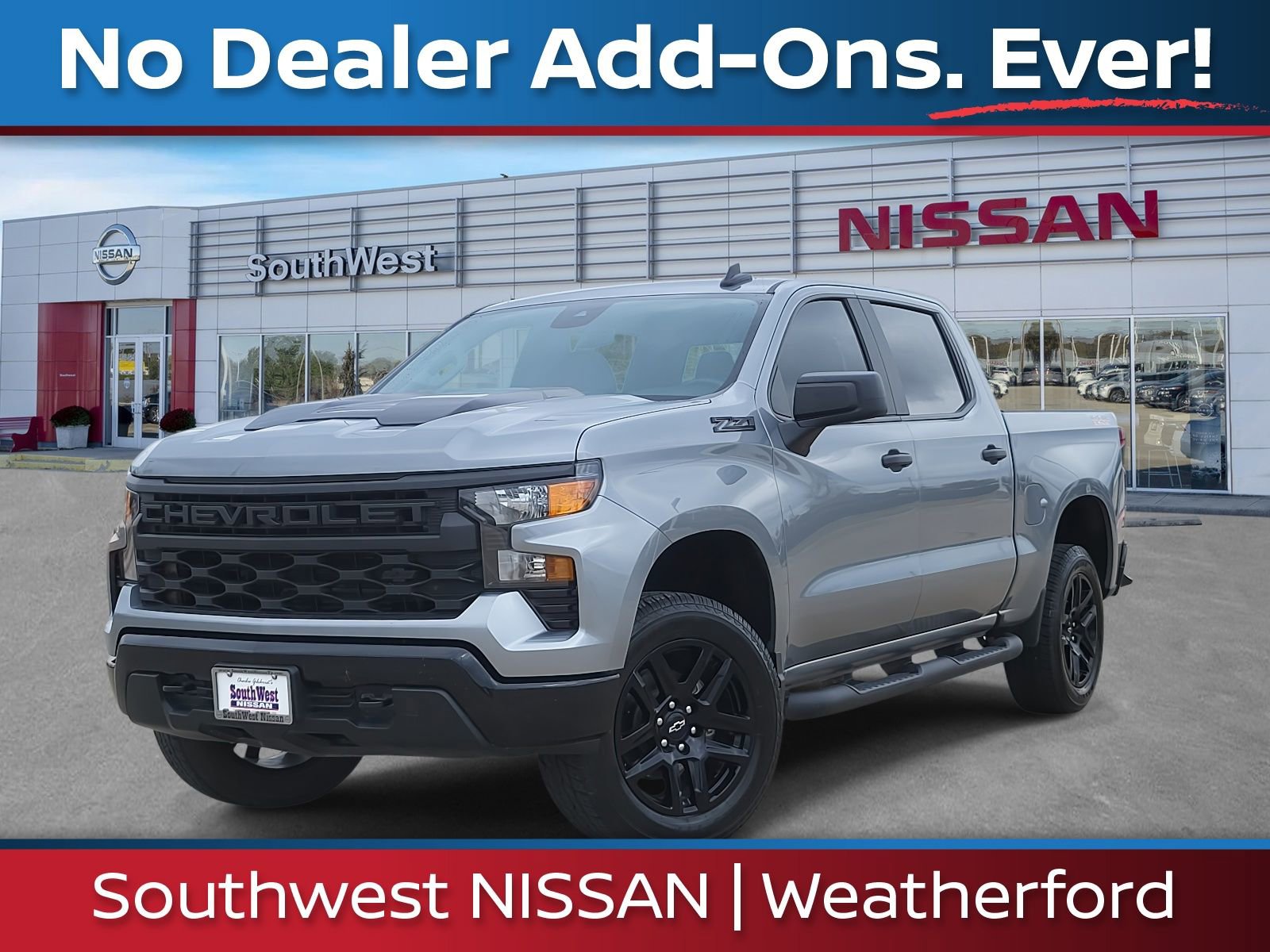 Used 2024 Chevrolet Silverado 1500 Custom Trail Boss w/ Turbomax Blackout Package