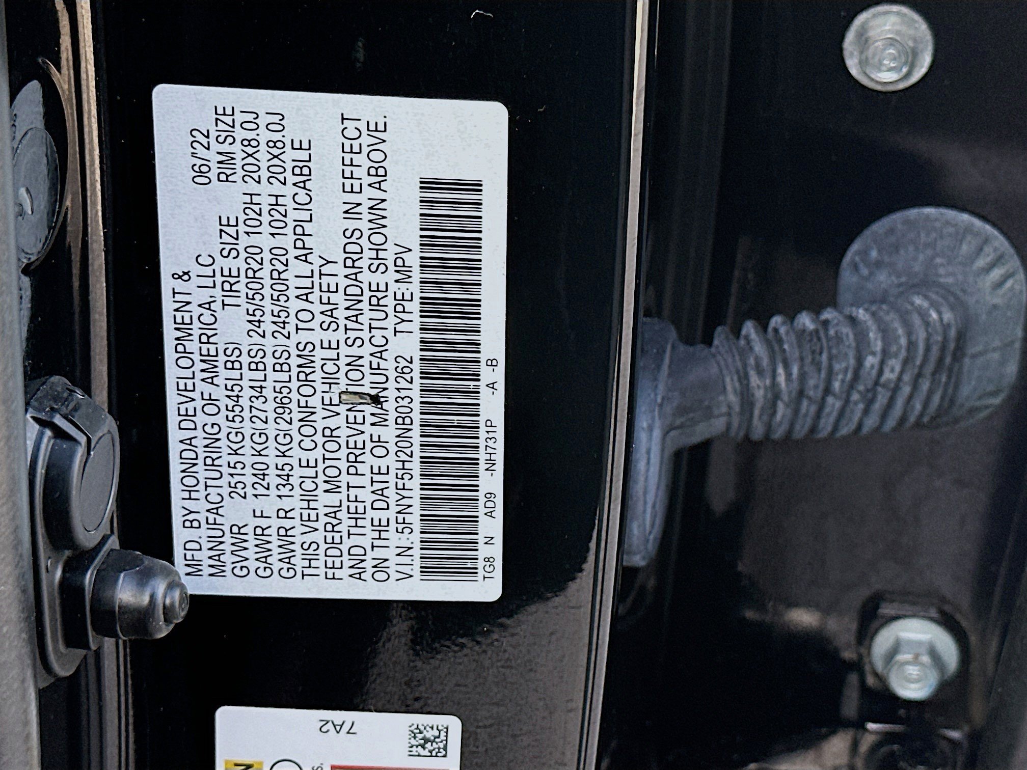 Used 2022 Honda Pilot Special Edition image 36