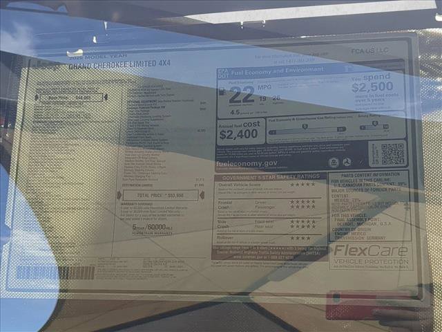 New 2025 Jeep Grand Cherokee Limited w/ Luxury Tech Group II image 18