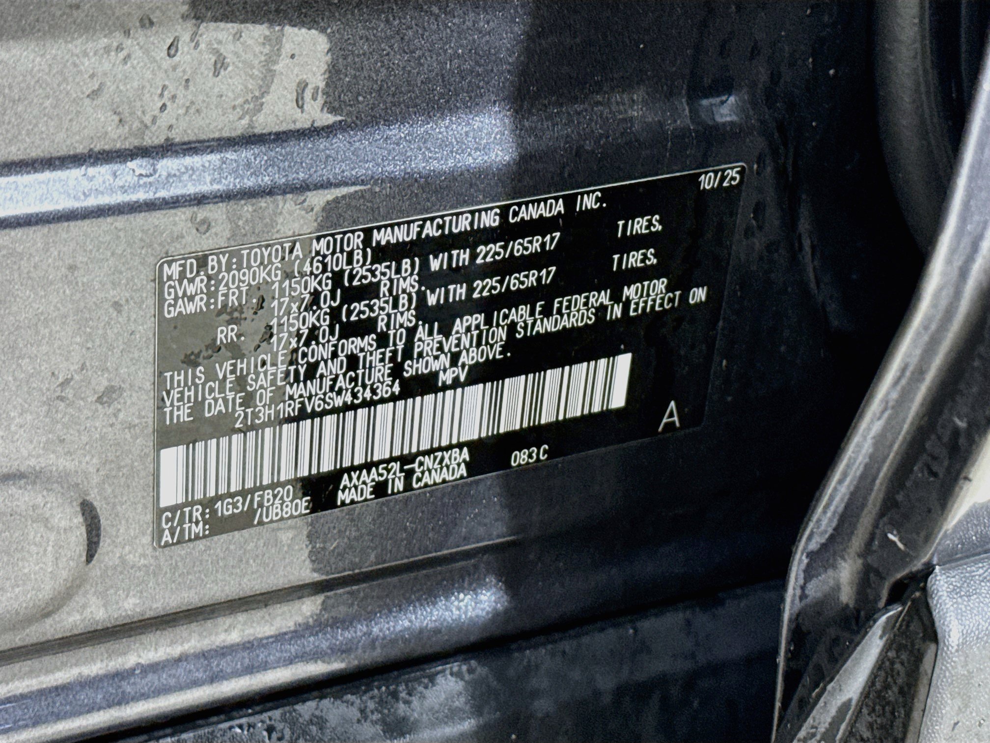 Used 2025 Toyota RAV4 LE FWD image 36