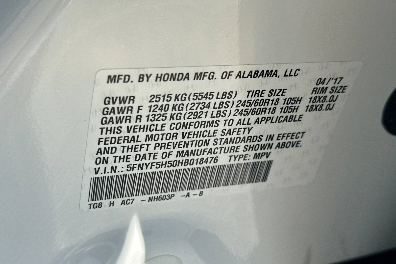 Used 2017 Honda Pilot EX-L image 29