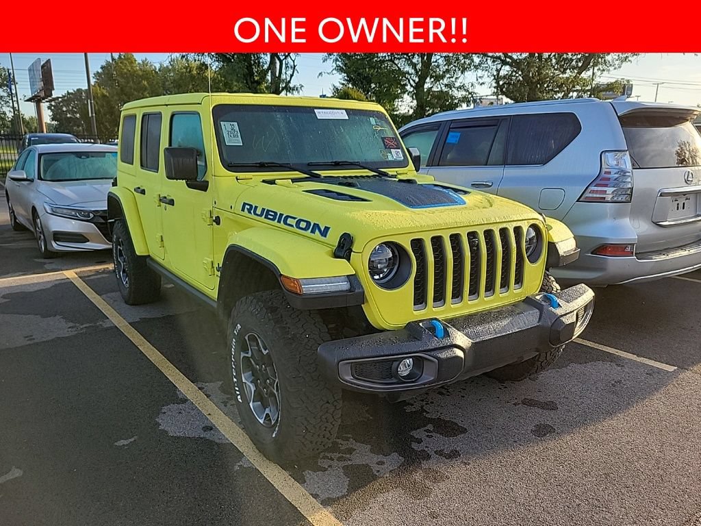 Used 2023 Jeep Wrangler Unlimited Rubicon 4xe w/ Cold Weather Group AWD/4WD image 3