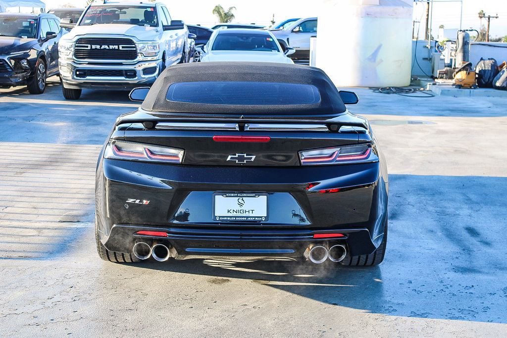 Used 2018 Chevrolet Camaro ZL1 w/ LPO, ZL1 Protection Package RWD image 6
