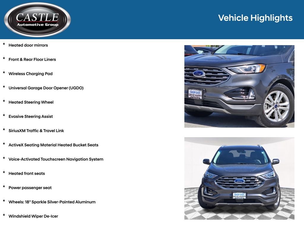 Used 2020 Ford Edge SEL w/ Convenience Package AWD/4WD image 12
