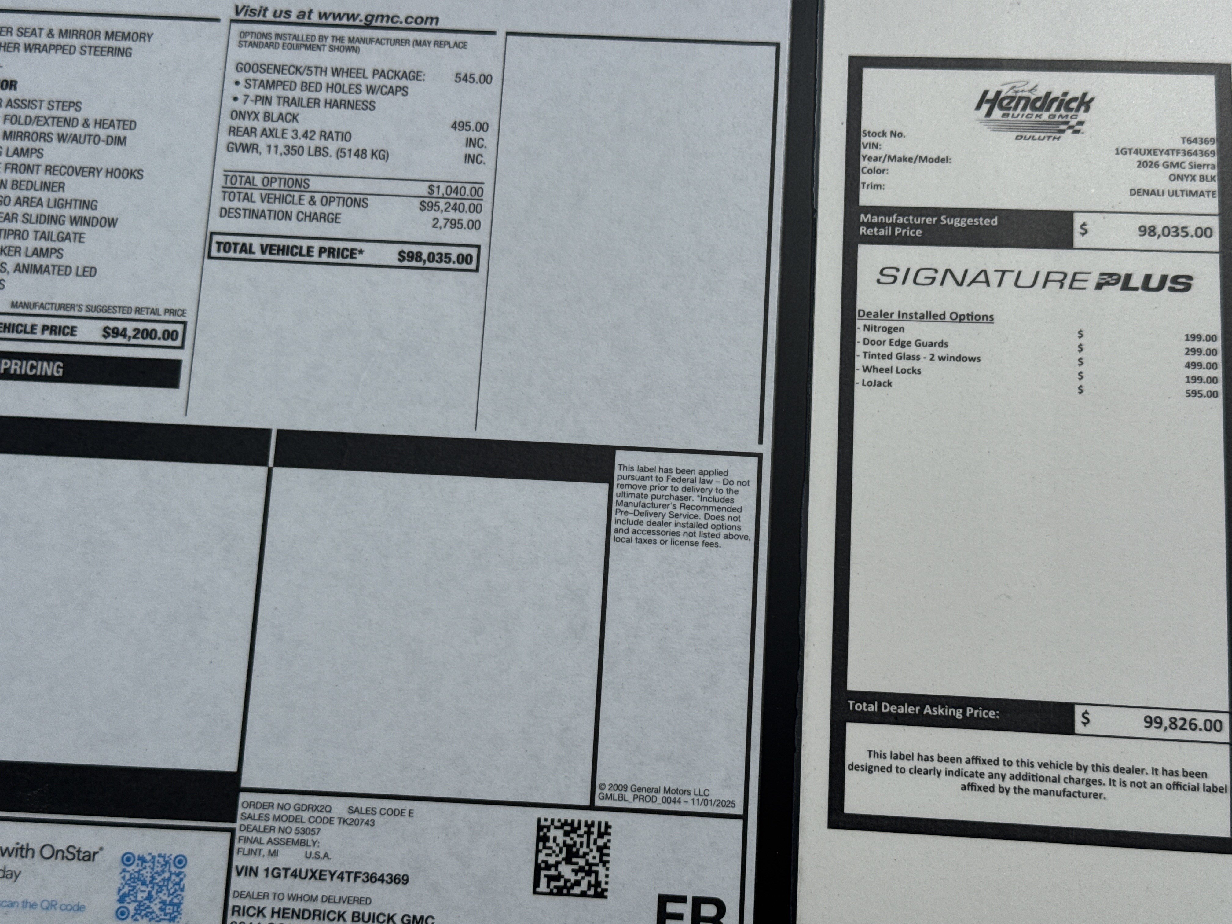 New 2026 GMC Sierra 2500 Denali Ultimate AWD/4WD image 40