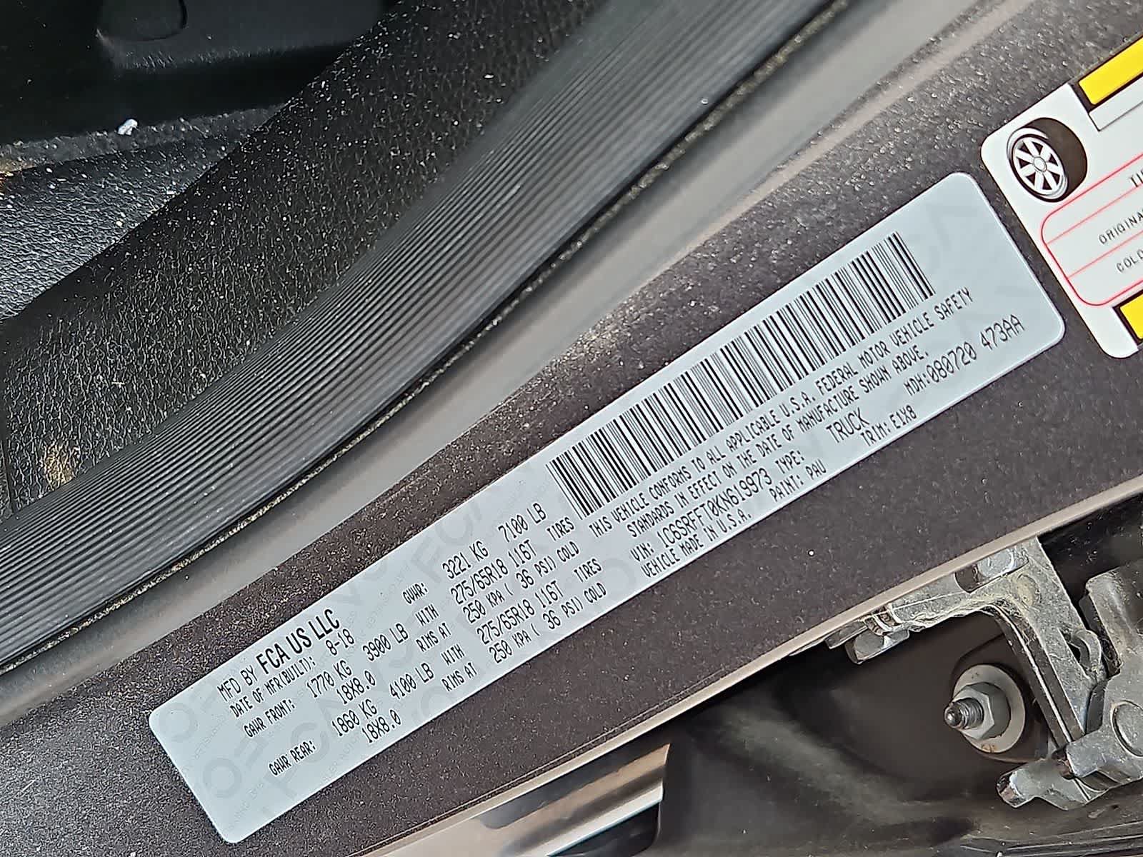 Used 2019 RAM 1500 Big Horn AWD/4WD image 38
