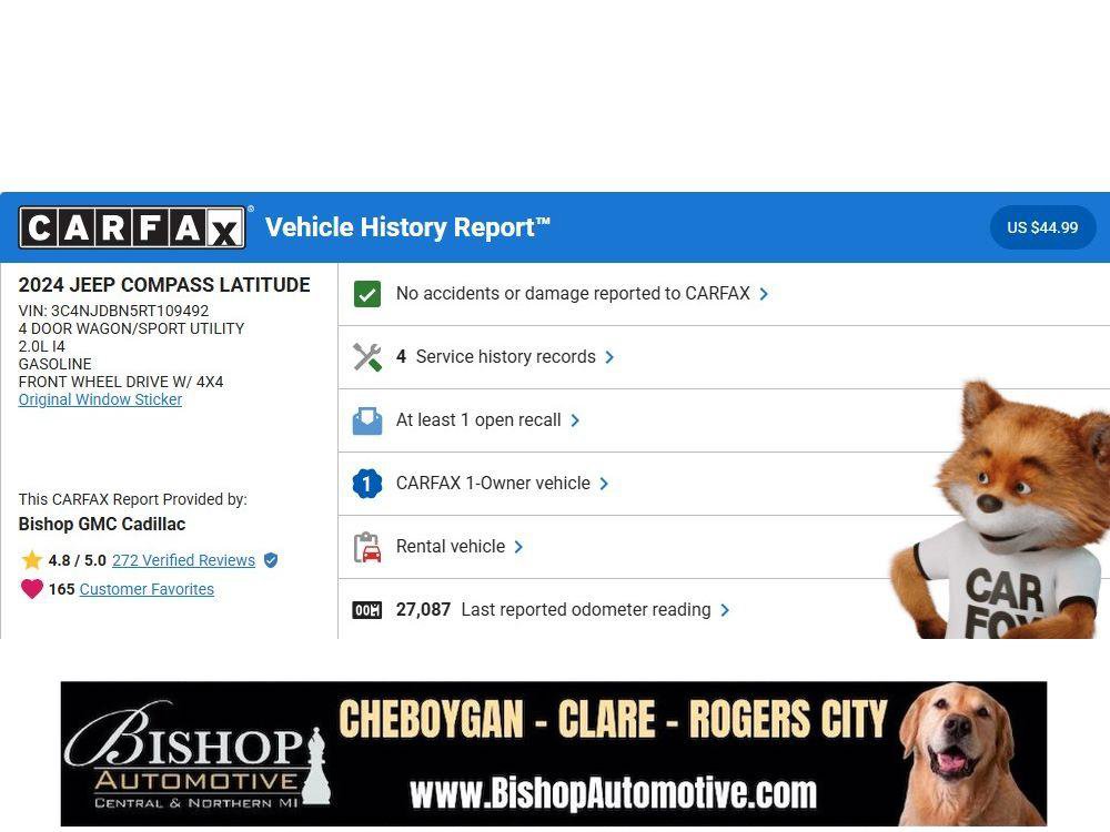 Used 2024 Jeep Compass Latitude image 7